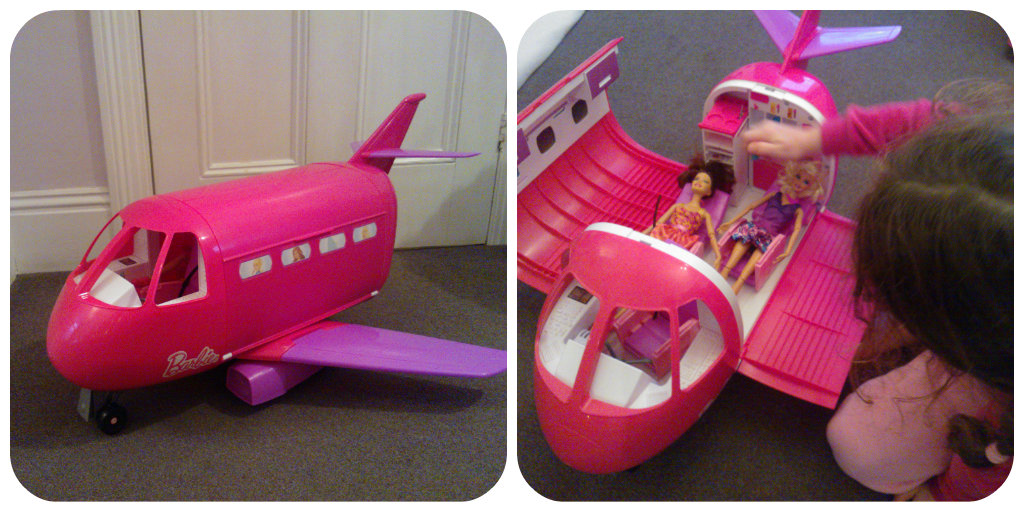 barbie airplane toy