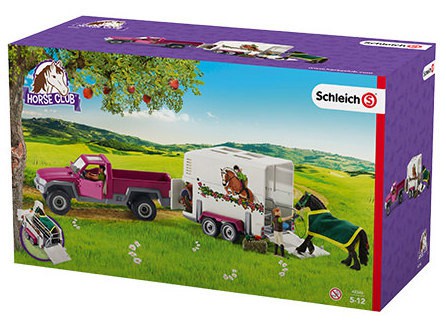 Schleich pickup sale with horse box