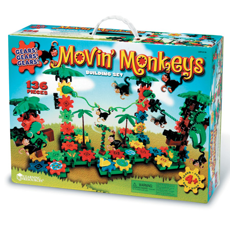 Moving monkeys sale building set